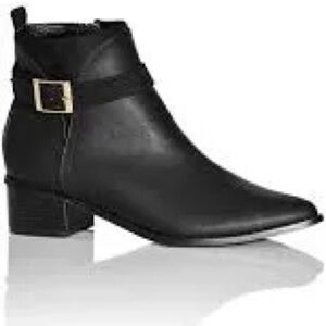 Brand New Elegant Micah Black Ankle Boots